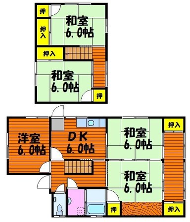 三手戸建の物件間取画像